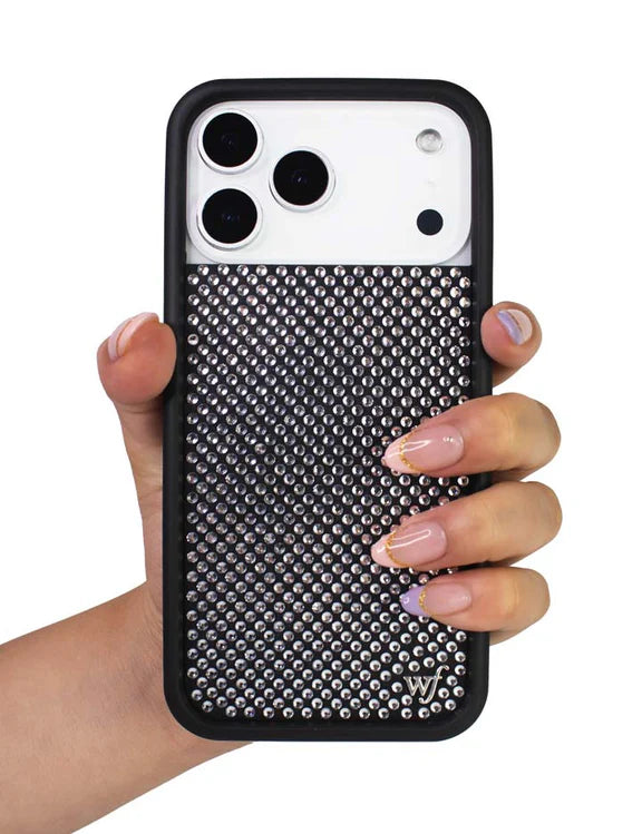 Rhinestone White Phone Case (Shining Series)