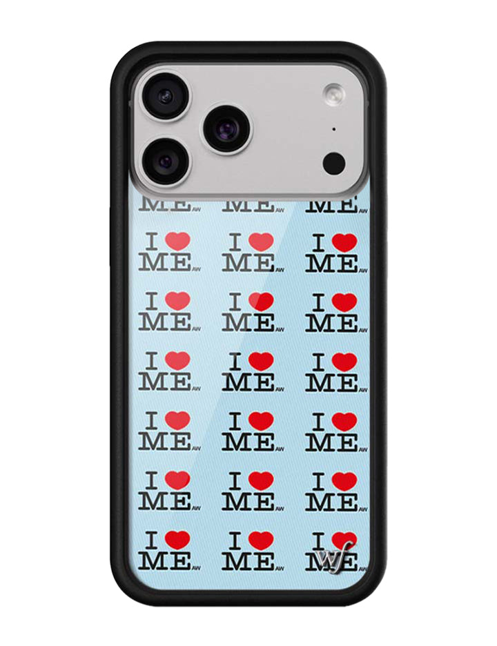 Love Yourself - Blue I Heart Me | Blue Silicone Drop-Resistant