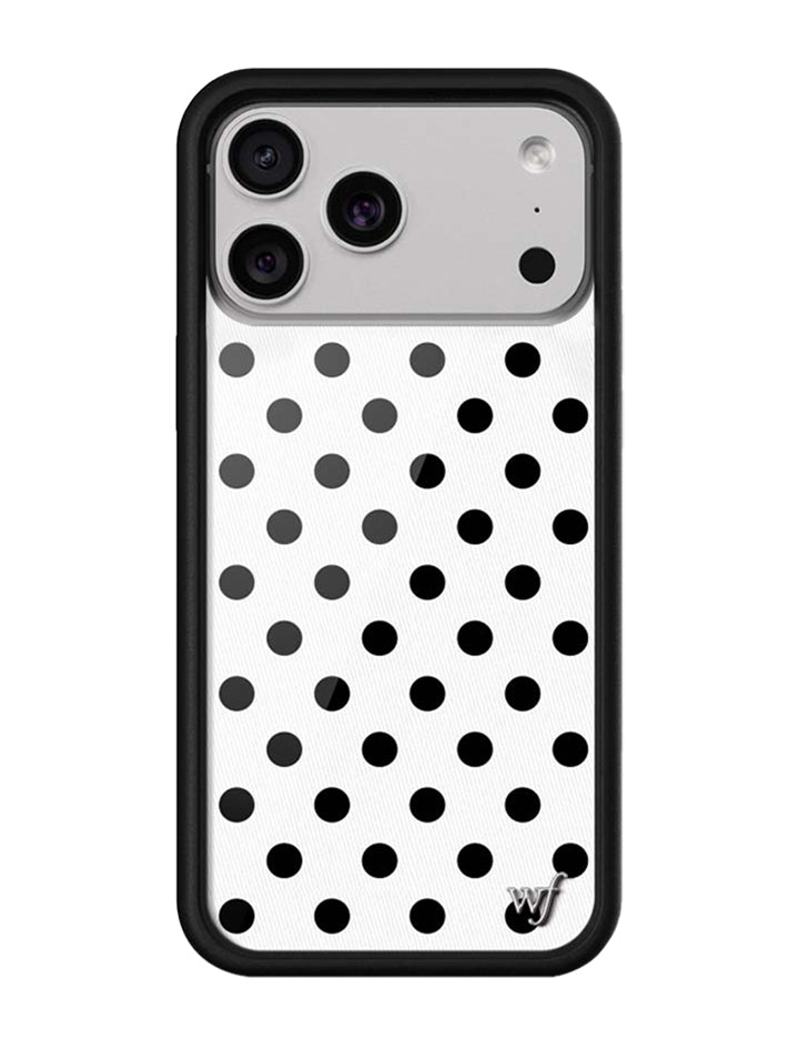 Brown Polka Dot | Brown and Blue Phone Case