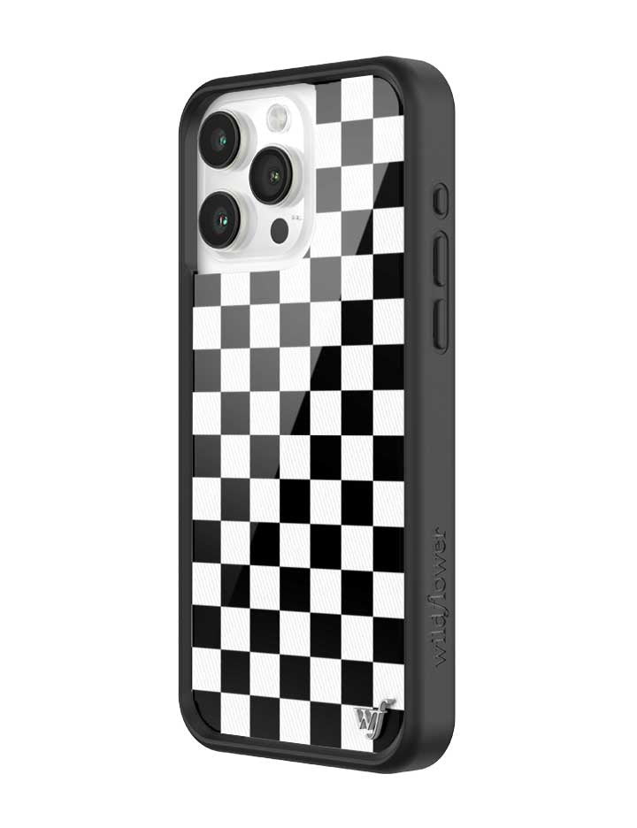 黑白棋格 Checkers 手機殼