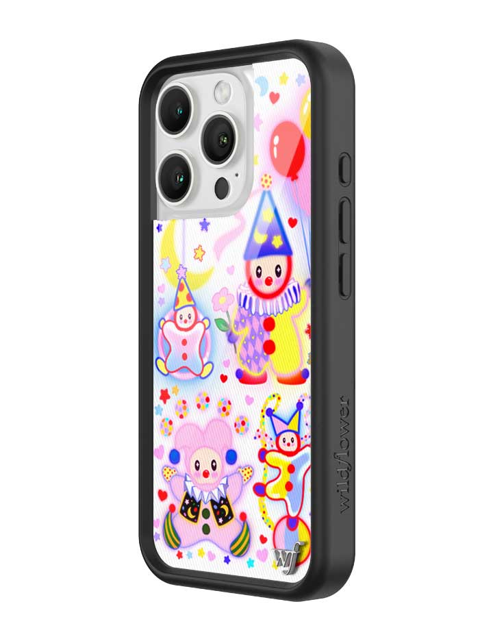 Wildflower iPhone case 16 Pro Clown Around Red Cute