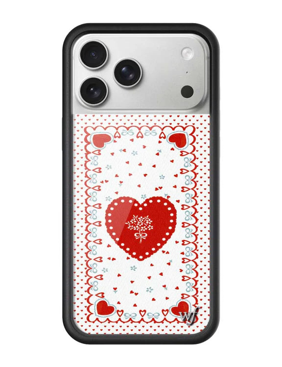 fashion phone cases Lovers Lane iPhone Silicone Shockproof Phone Case | European and American  Fashion All-inclusive Protective Case