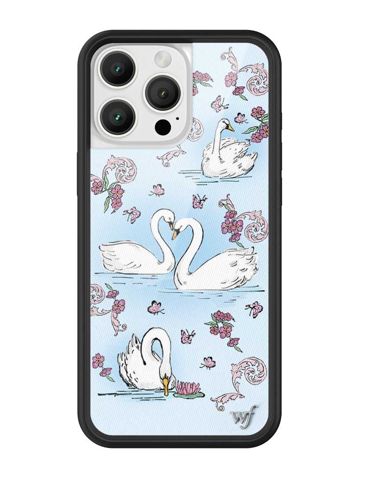 Wildflower Swan Lake iPhone 16 Pro Max Case