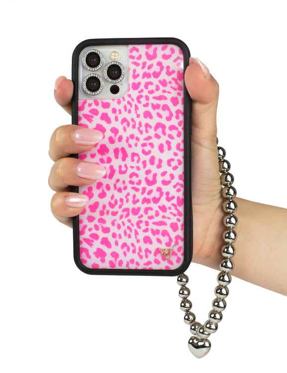 冷銀之心 Chrome 手機鏈