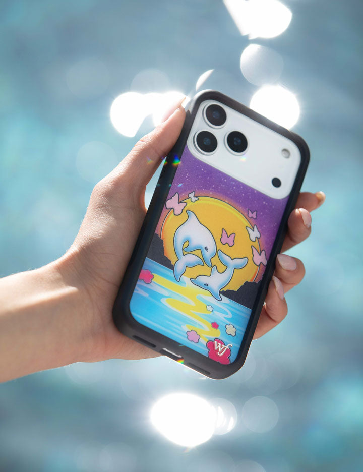 Dolphin Sunset Phone Case
