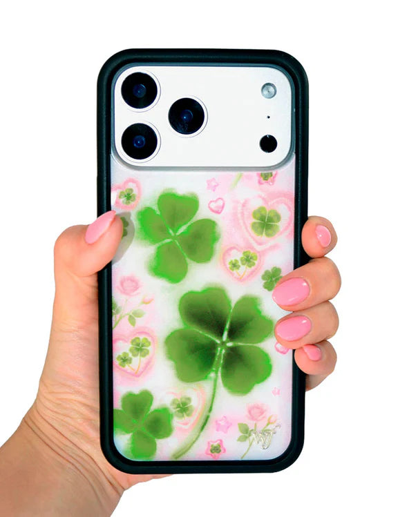 Miss Lucky Four-Leaf Clover Phone Case