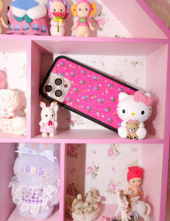 粉嫩花卉 Pink Dainty Florals 手機殼