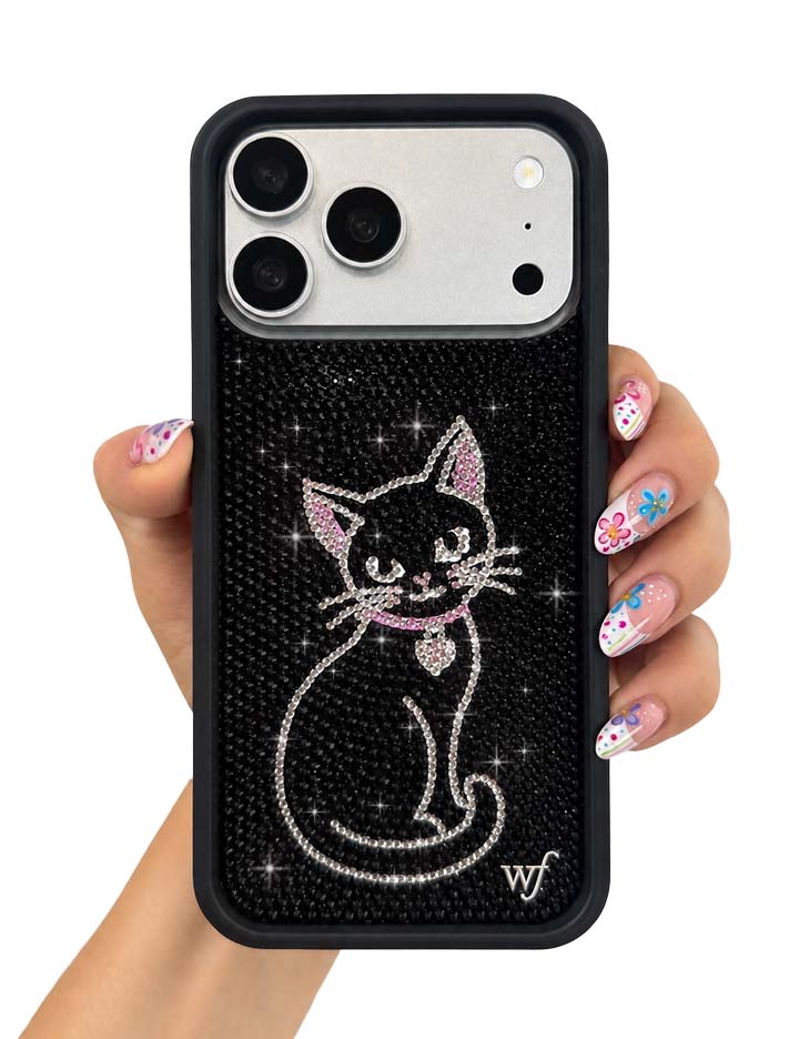 閃耀系列-黑猫 Black Cat 手機殼