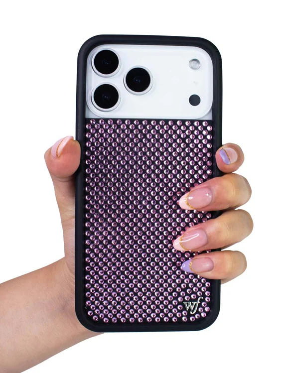 Shimmering Series - Rhinestone Pink Phone Case