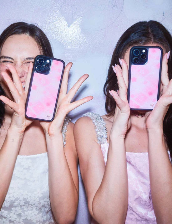 Sandy Liang - Starry Plaid co-branded phone case