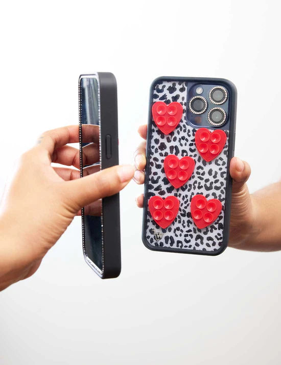 迷你愛心吸盤支架 Mini Heart Stickeez