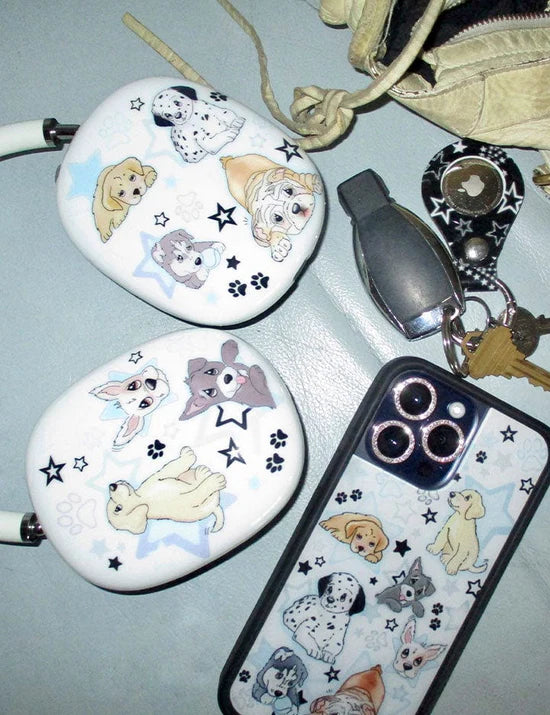 Puppy Party AirPods Max Headphone Protective Case