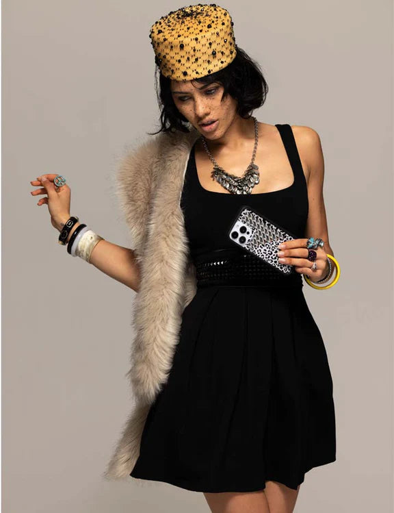 雪域豹紋 龐克系列 Snow Meow Stud 手機殼