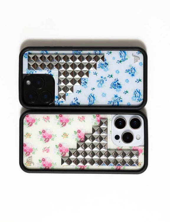 Forget Me Not Floral Stud Phone Case 