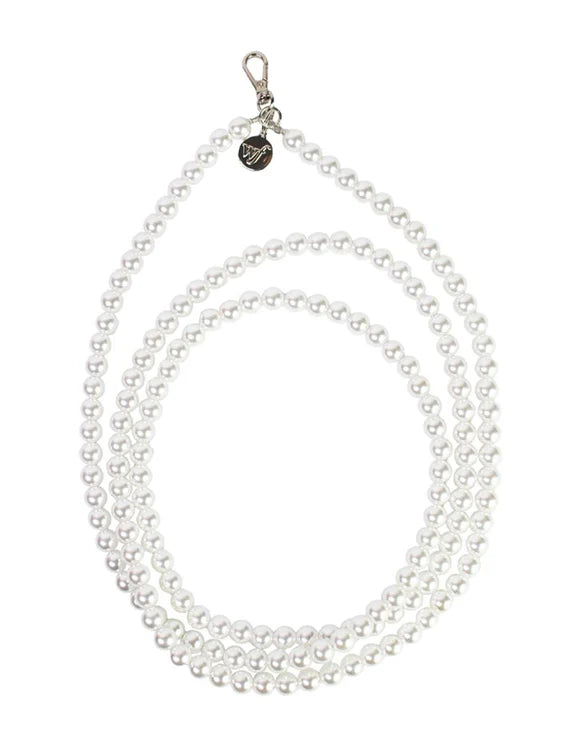 Pearl Series - Starry White Phone Strap