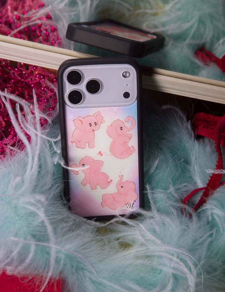 Pink Elephants Phone Case