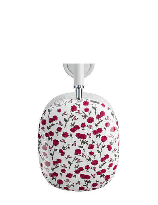 Red Rose AirPods Max Headphone Protective Case