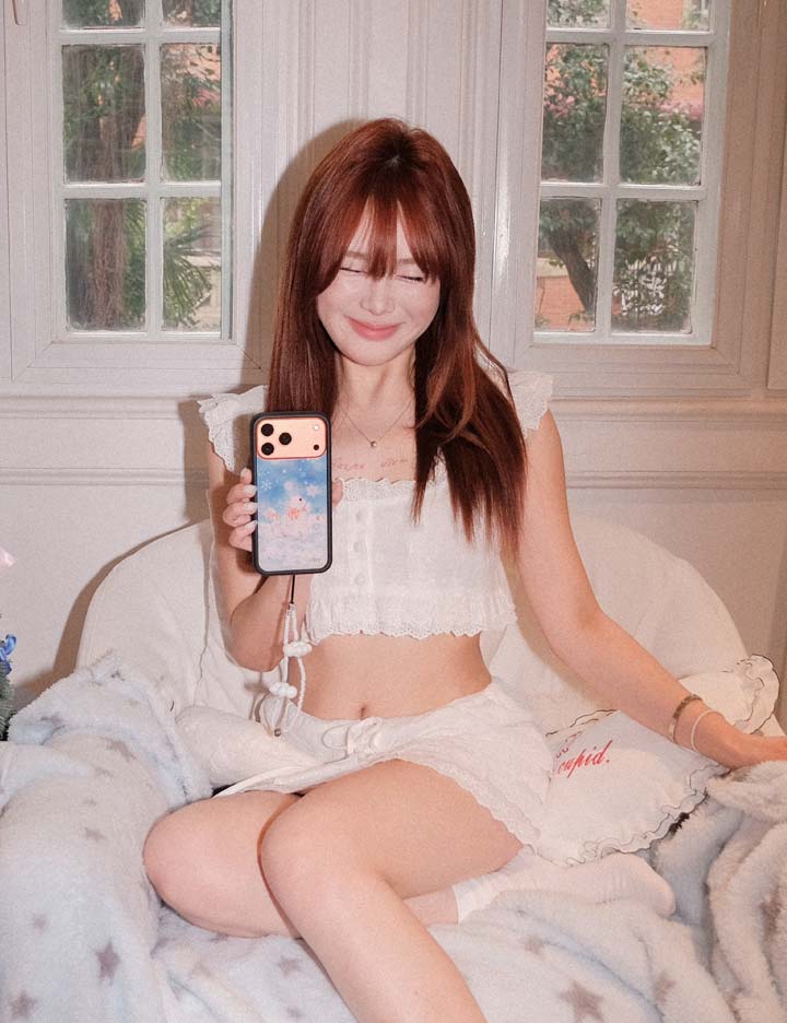 冰雪小貓 Snow Kitten 手機殼