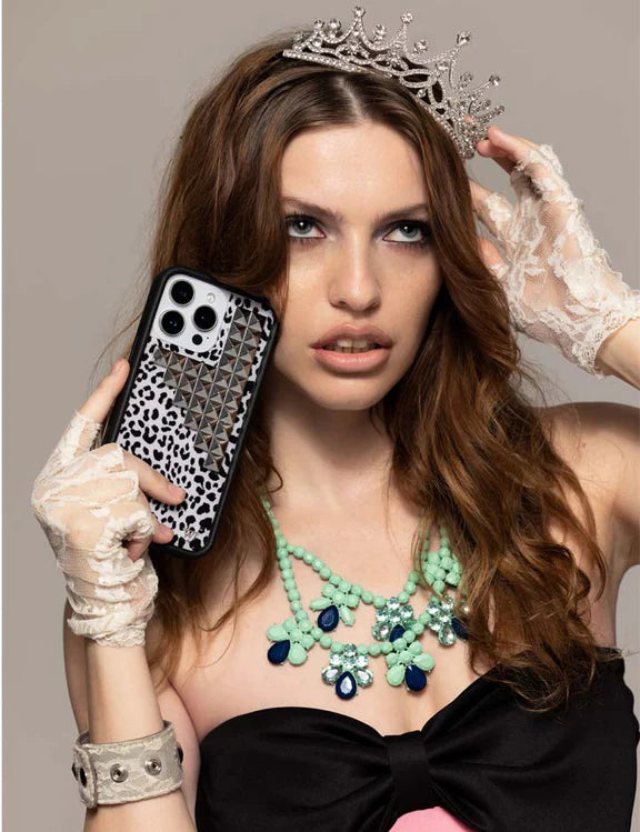 雪域豹紋 龐克系列 Snow Meow Stud 手機殼