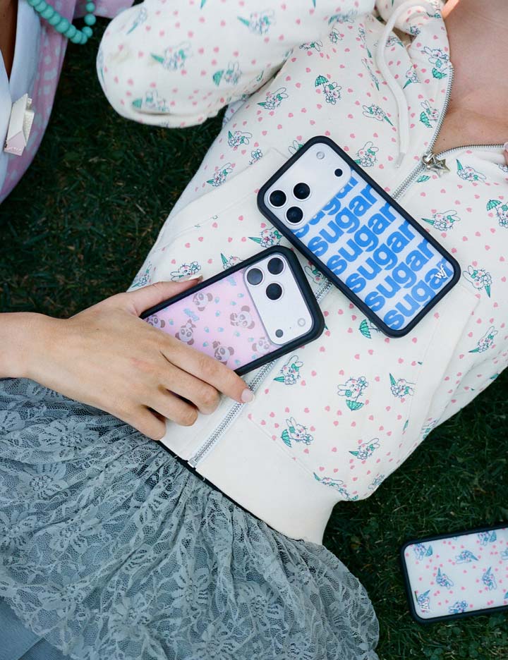 Panda AW X WF Co-branded Silicone Drop-resistant Phone Case
