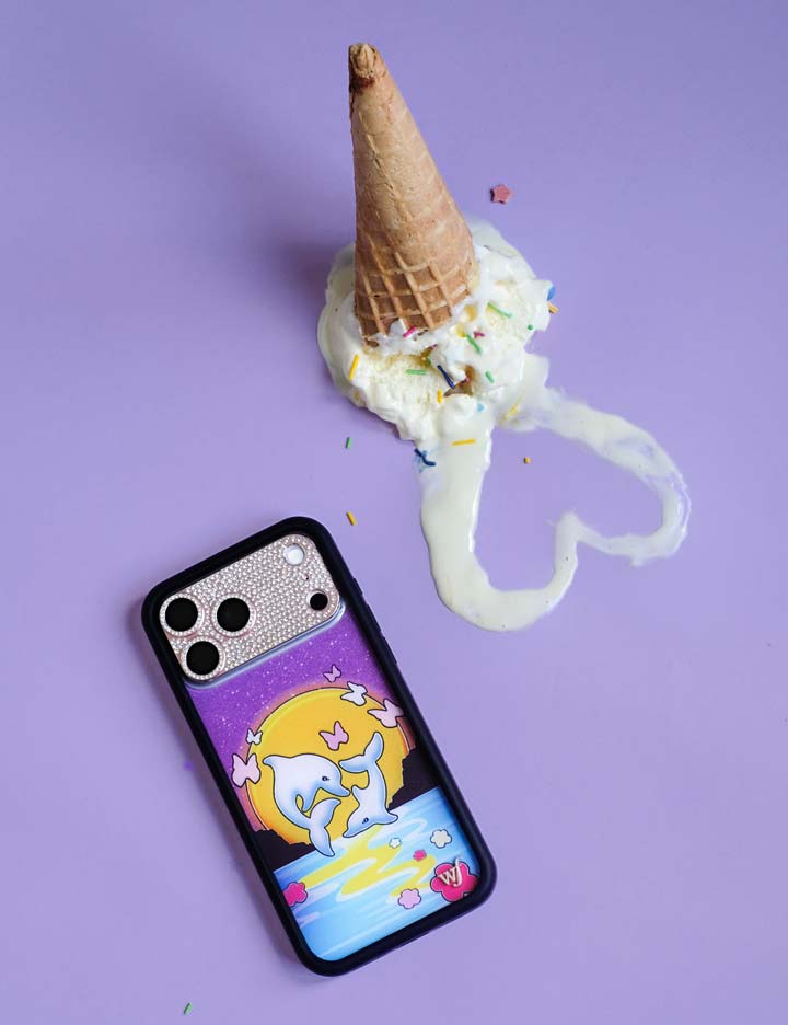 Dolphin Sunset Phone Case