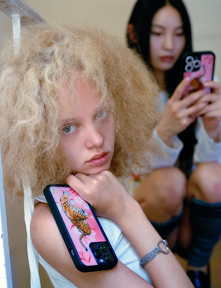 Tiger Blossom Phone Case