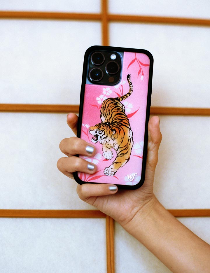 Tiger Blossom Phone Case
