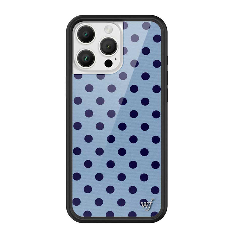 藍色波卡點 Polka Dots Blue | Blue 手機殼