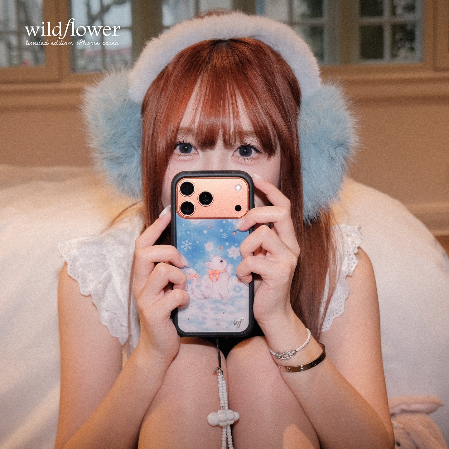 冰雪小貓 Snow Kitten 手機殼