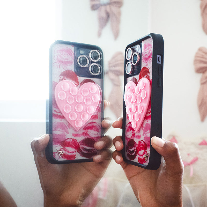 愛心吸盤支架Heart Stickeez | 歐美時尚全包保護殼| Wildflower官方