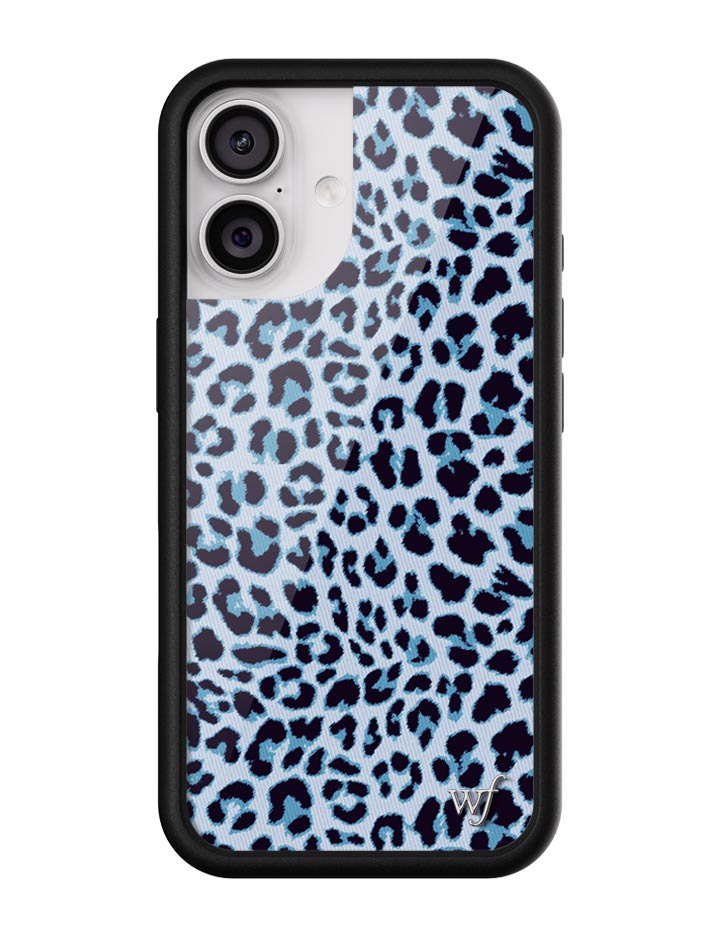 藍色豹紋 Blue Meow 手機殼