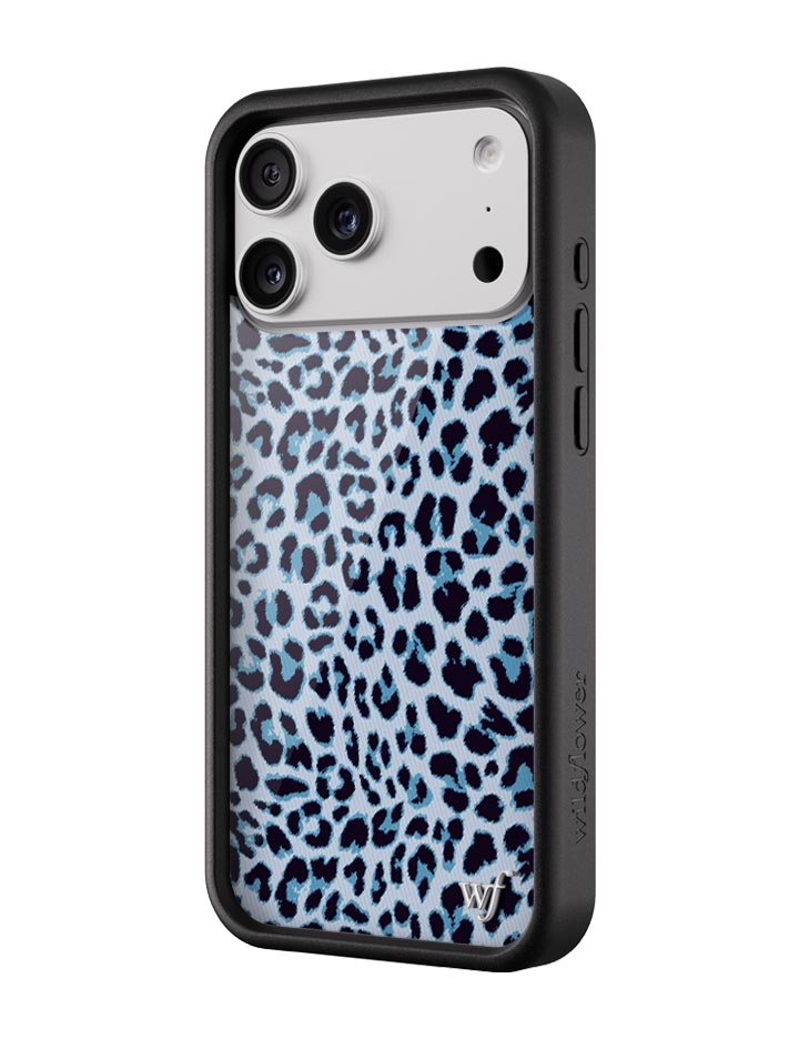 藍色豹紋 Blue Meow 手機殼