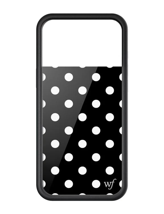 Polka Dot | Black and White Phone Case