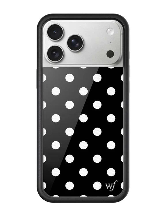 Polka Dot | Black and White Phone Case