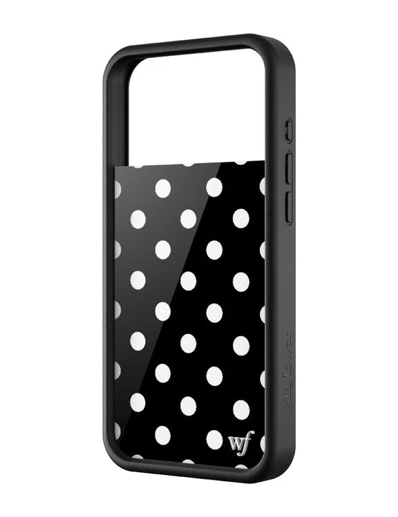 Polka Dot | Black and White Phone Case