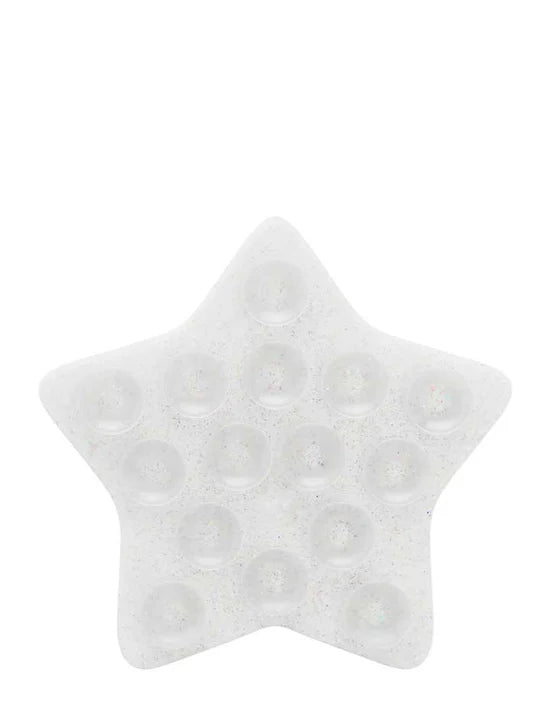 Five-pointed star suction cup holder Glitter Star Stickeez