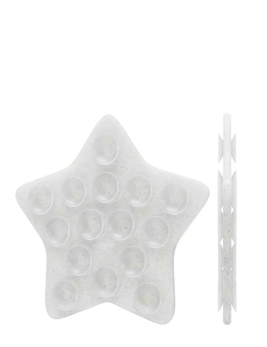 Five-pointed star suction cup holder Glitter Star Stickeez
