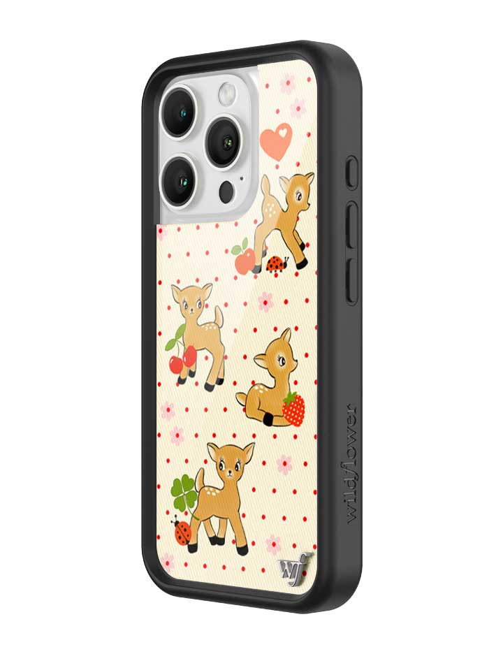Wildflower iPhone case 16 Pro Oh Deer Animals Cute