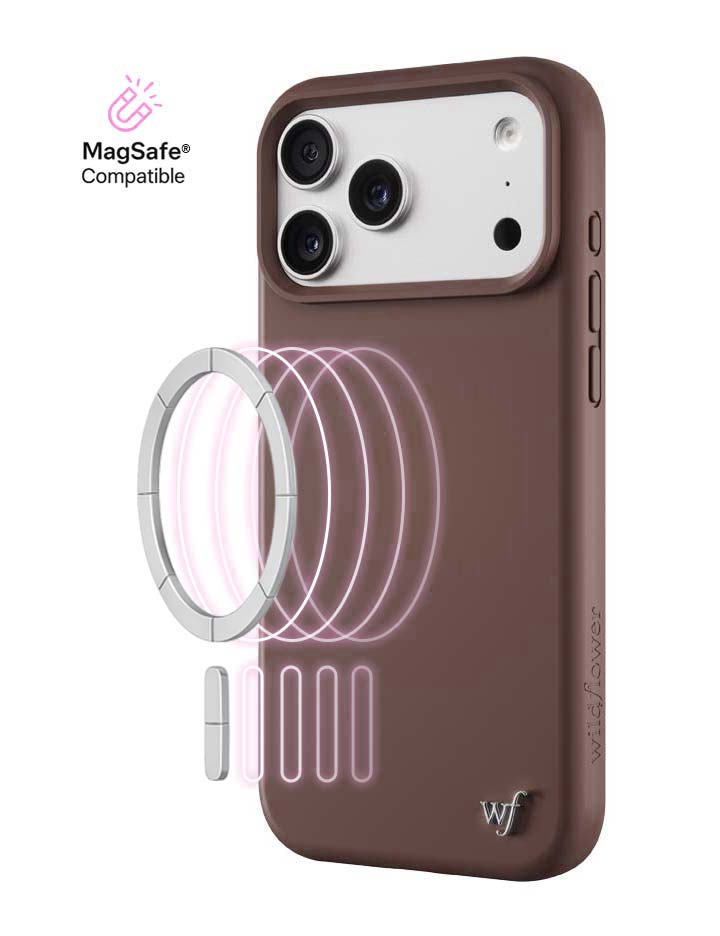 MagSafe 摩卡棕 磁吸矽膠手機殼