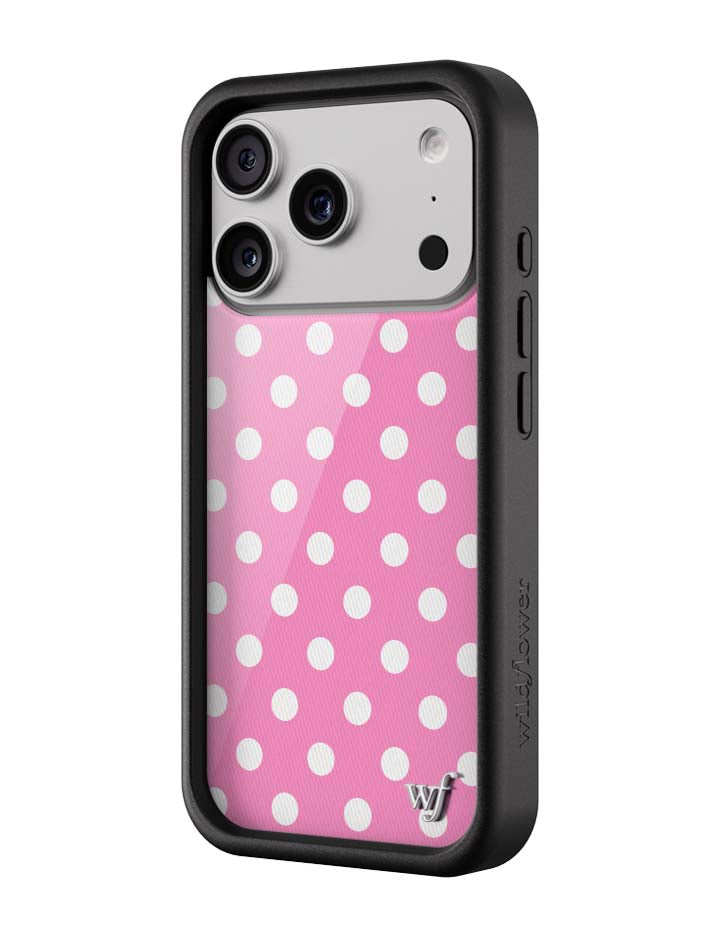 Pink Polka Dots Phone Case