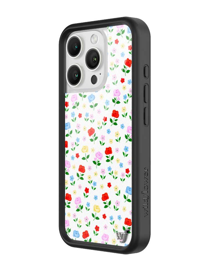 Wildflower iPhone case 16 Pro Prairie Floral Flowers Red Cute