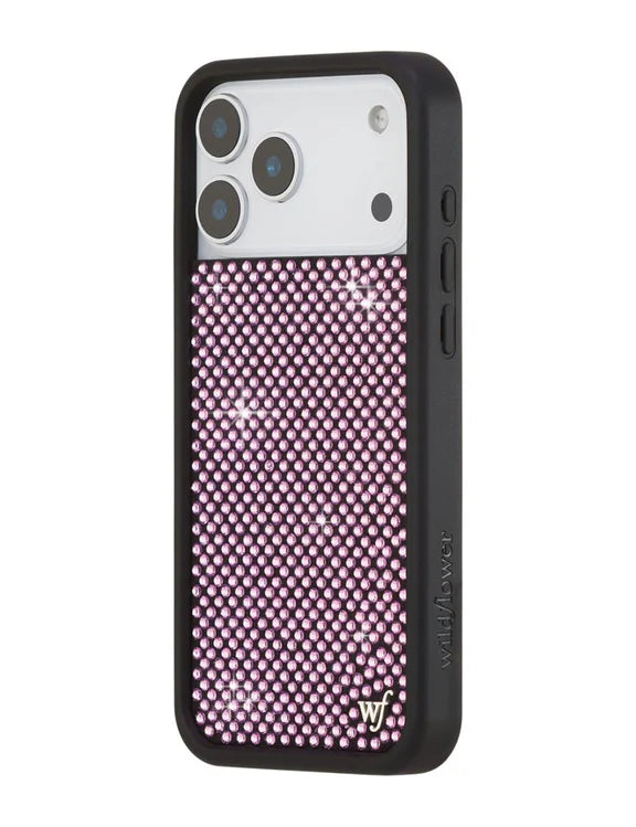 Shimmering Series - Rhinestone Pink Phone Case