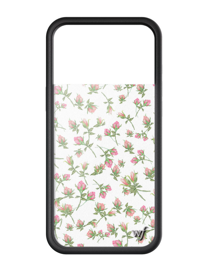 Pink Rose (White Background) Pink Posie Rosie Phone Case