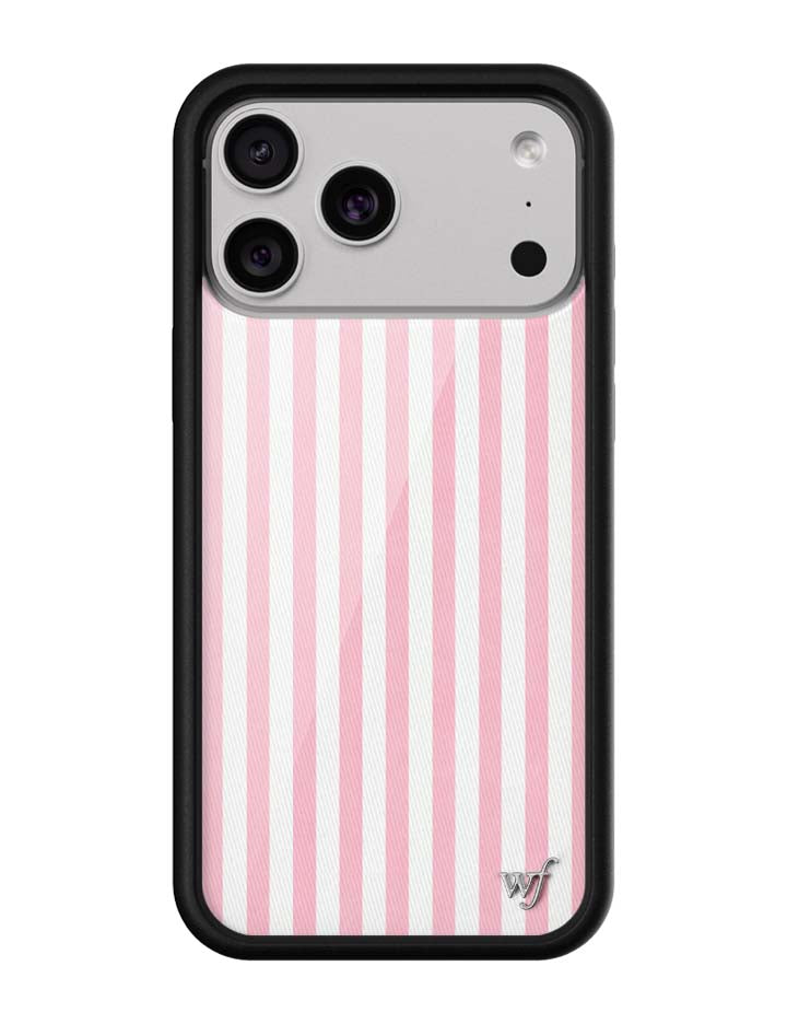 粉紅條紋 Pink Stripes 手機殼