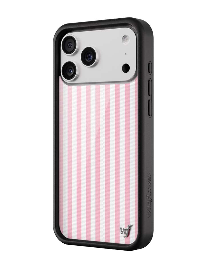 粉紅條紋 Pink Stripes 手機殼