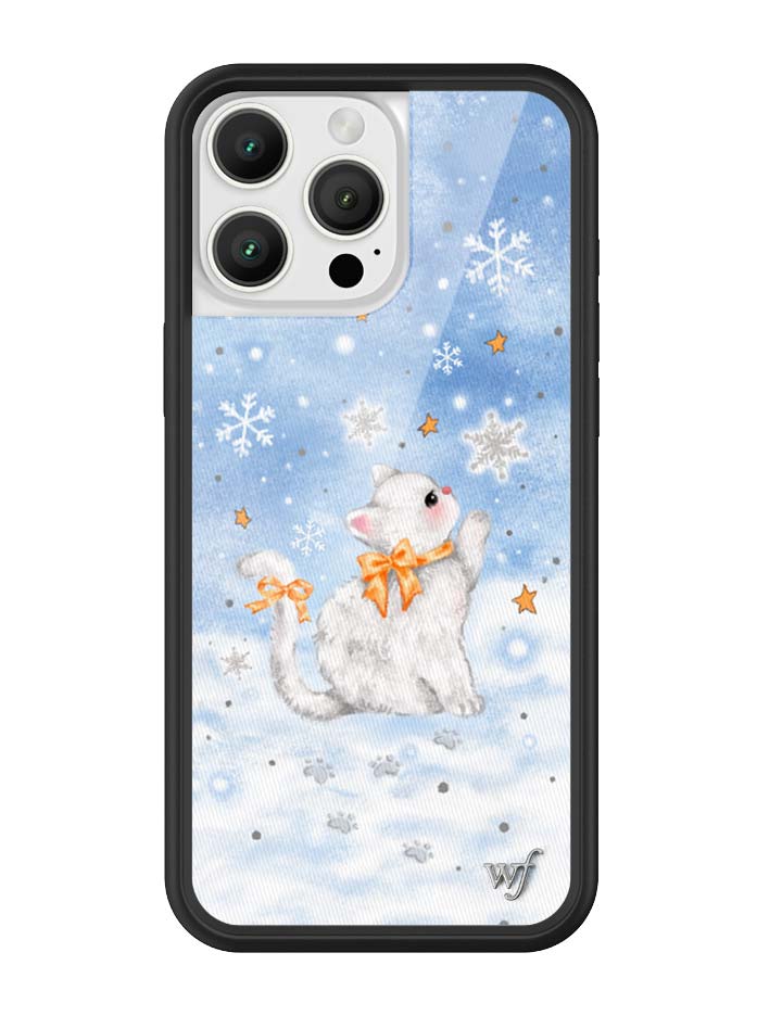 Snow Kitten Silicone Drop-Proof Phone Case | Stylish European and American Style Full-Coverage Protective Case Snow Kitten Silicone Drop-Proof Phone Case | Stylish European and American Style Full-Coverage Protective Case