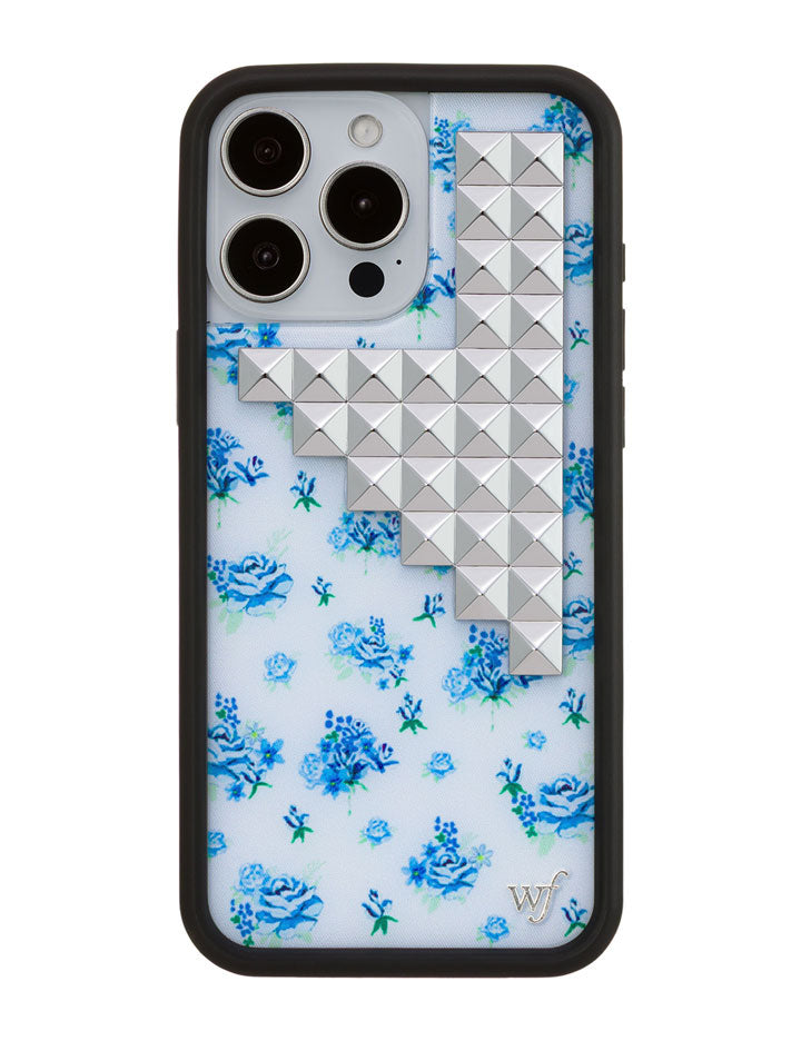Forget Me Not Floral Stud Phone Case 