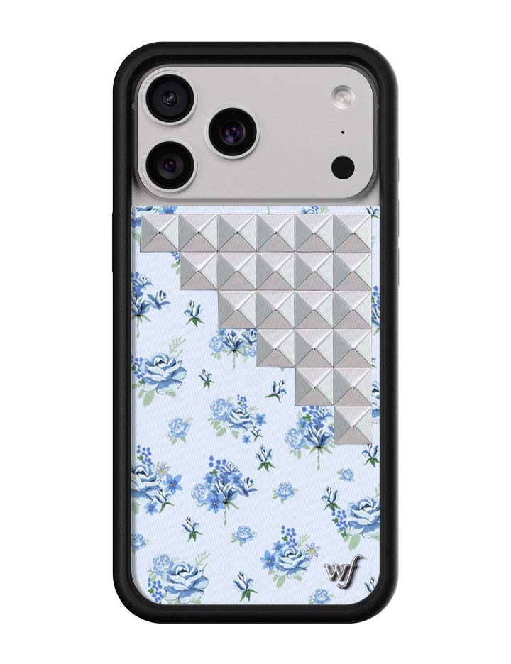 Forget Me Not Floral Stud Phone Case 