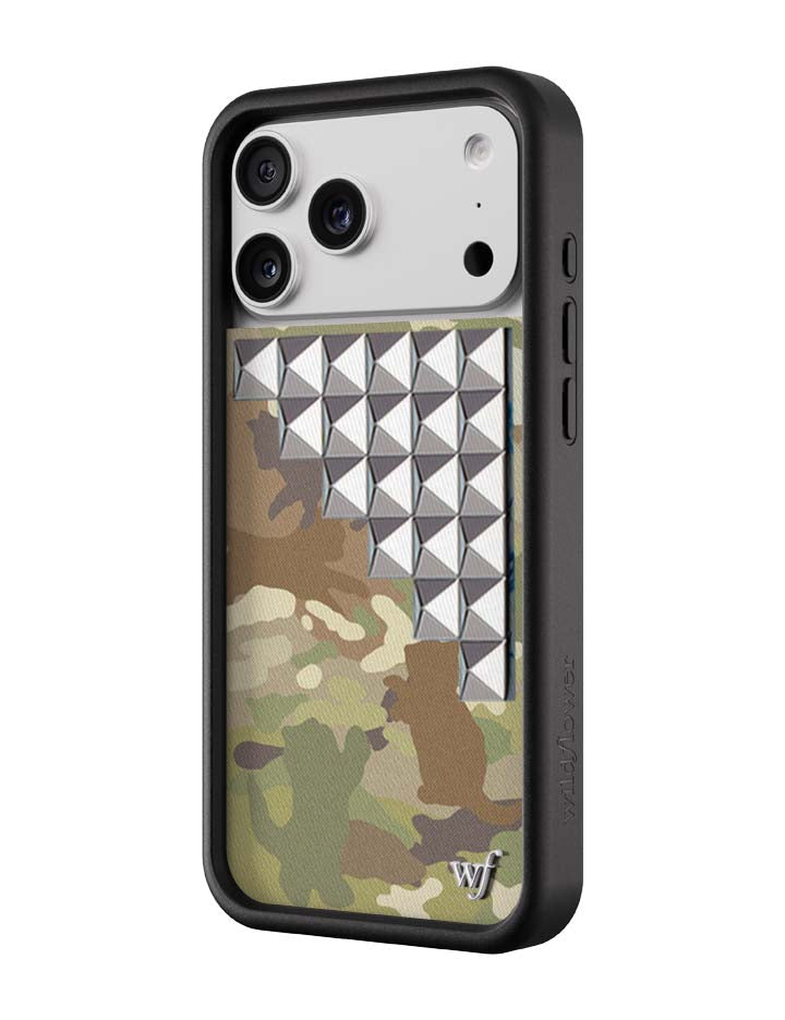 Camouflage Kitten Punk Series Cat Camo Stud Silicone Shockproof Phone Case | European and American Style Full Coverage Protective Case | Wildflower Official Website Wildflower Cases Camouflage Kitten Punk Series Cat Camo Stud Silicone Shockproof Phone Case | European and American Style Full Coverage Protective Case | Wildflower Official Website Wildflower Cases