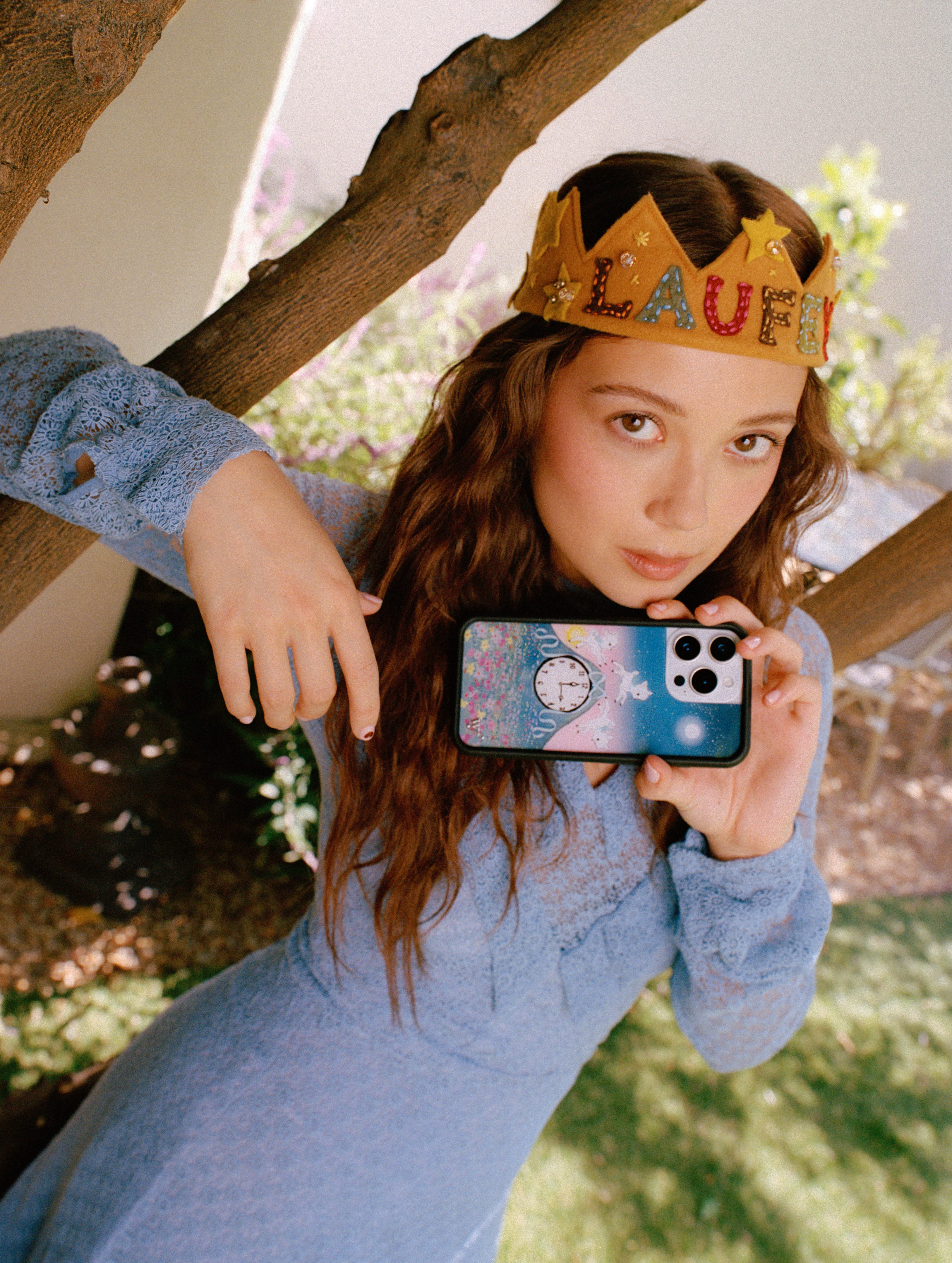 Laufey co-branded phone case